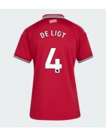 Manchester United Matthijs de Ligt #4 Kotipaita Naisten 2026-27 Lyhythihainen